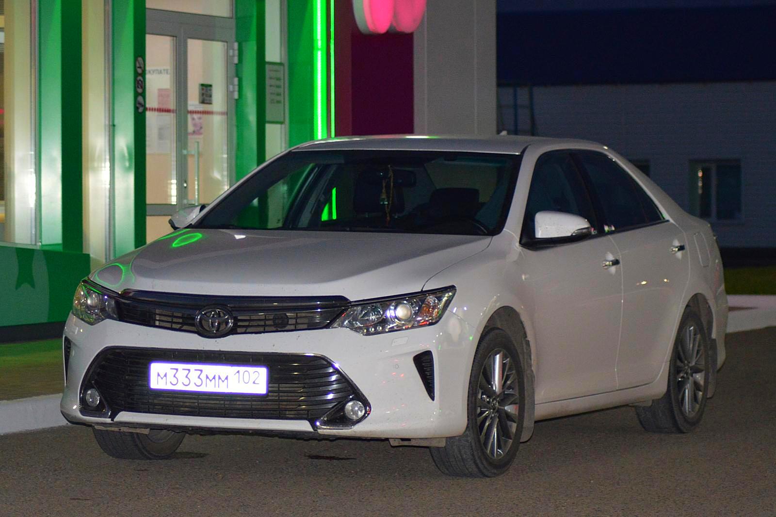 м 333 мм 102, Toyota Camry 7th gen (XV50; Global-market), facelift, 2014–2018