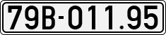 License plate of Vietnam, Cars