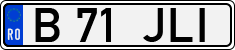 License plate of Romania, Regular plates
