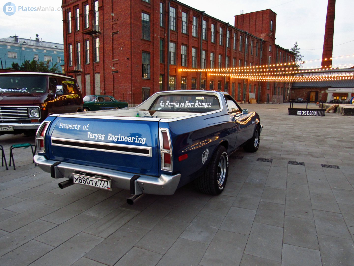 м 880 тк 777, Ford Ranchero 6th gen (97), 1st facelift, 1972–1973