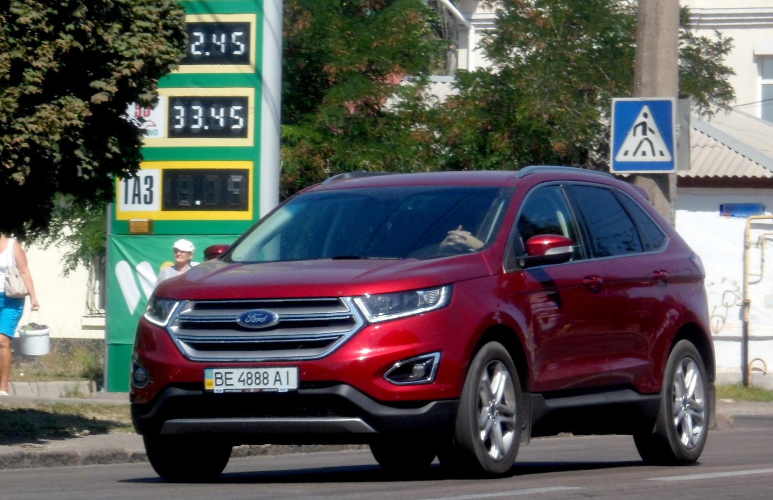 BE 4888 AI, Ford Edge 2nd gen (CD539), 2015–2019