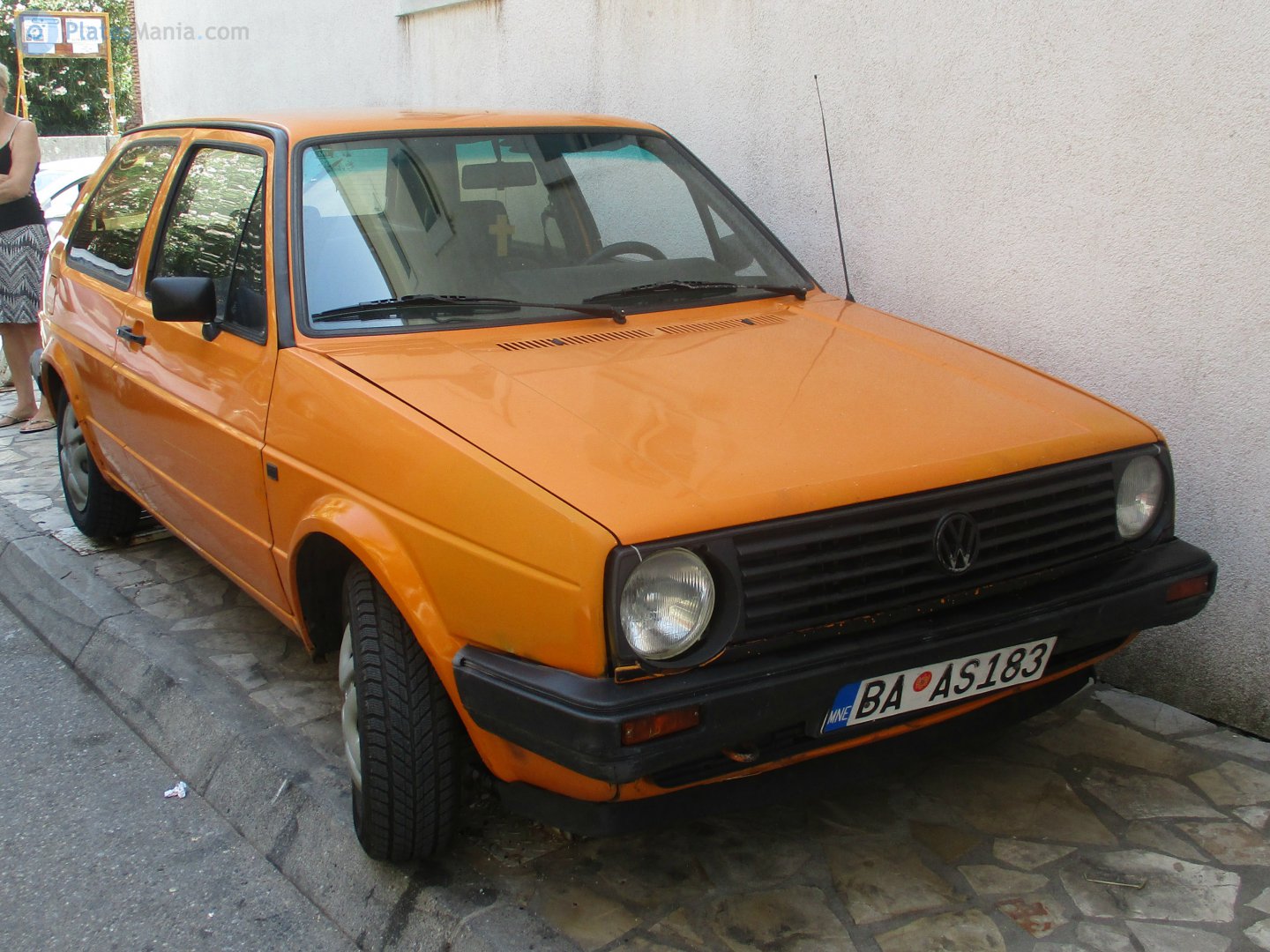 BA AS183, Volkswagen Golf 2nd gen 3-door Hatch (19/1G), 1983–1992