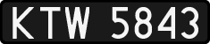 License plates of Poland, 1976 year system
