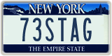New York, Vanity Plates