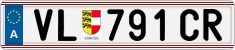 License plate of Austria, Regular plates