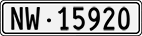 License plate of Switzerland, Cars