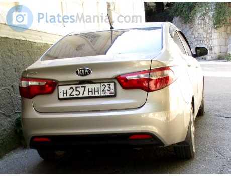 н257нн23, Kia Rio