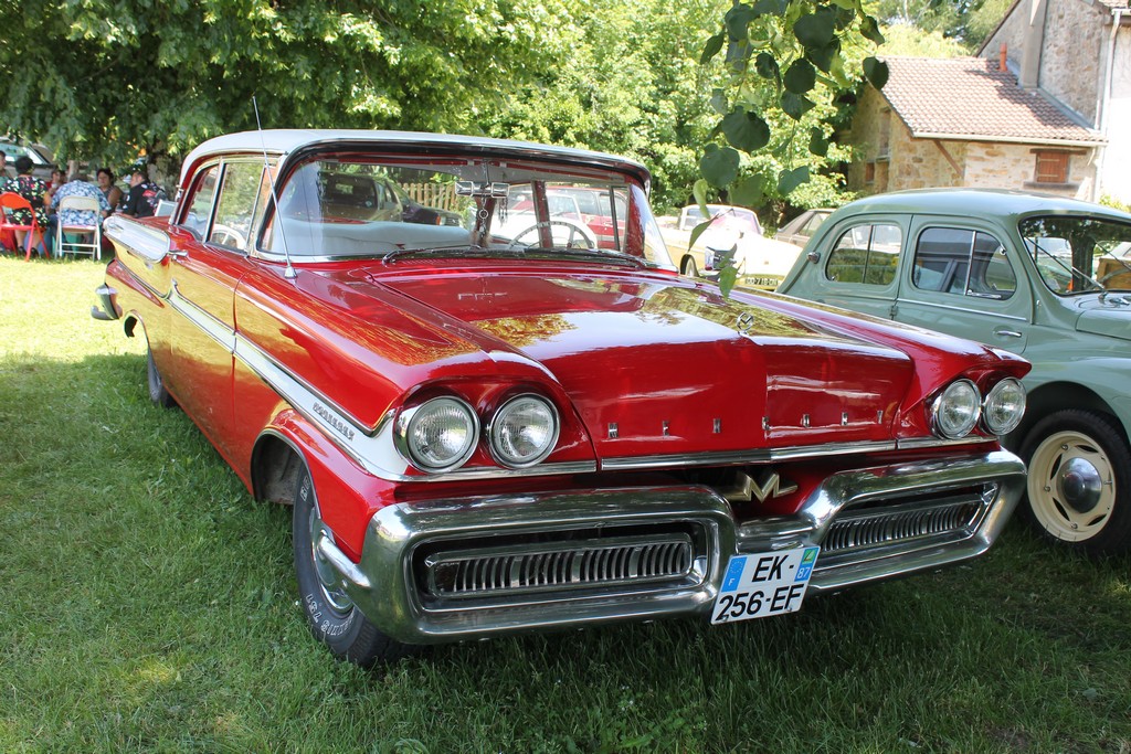 EK-256-EF, Mercury Monterey 3rd gen 1958 2-door Sedan (64A), facelift, 1957–1958