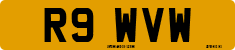 License plate of the United Kingdom, 1983 year system