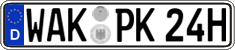 German license plate, Plates for oldtimers (type 