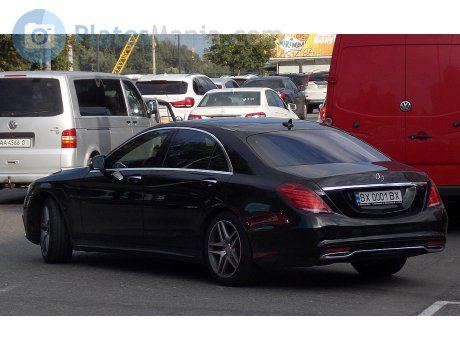 BX 0001 BX, Mercedes-Benz S-Klasse