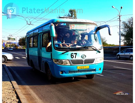 4251 S, Higer KLQ66*8/67*8