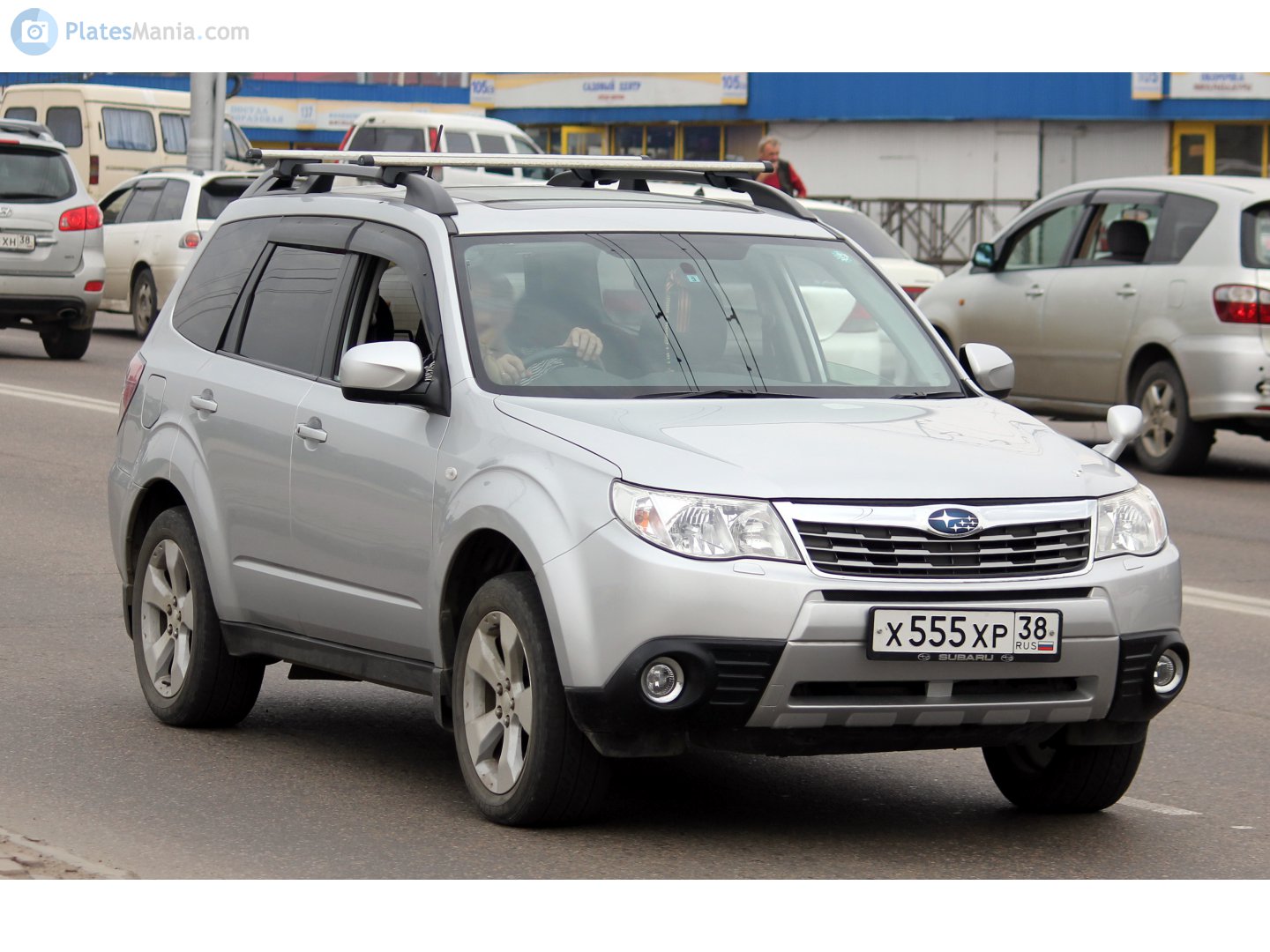 х 555 хр 38, Subaru Forester 3rd gen (SH), 2008­–2013