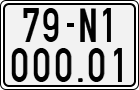 License plate of Vietnam, Motorcycles