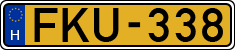license plates of Hungary, Commercial vehicles (1990)