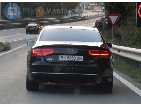 BK 8888 BK, Audi A8