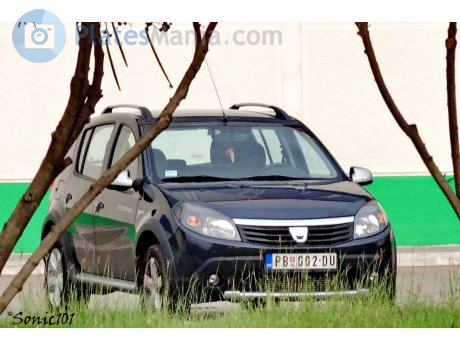 PB 002-DU, Dacia Sandero
