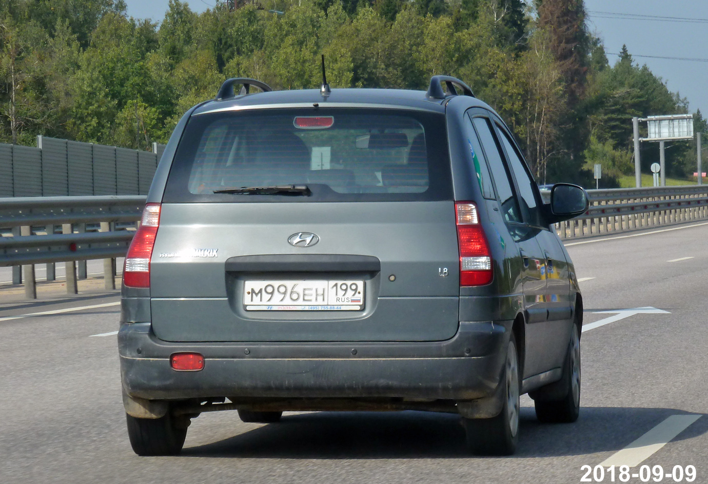 м 996 ен 199, Hyundai Matrix 