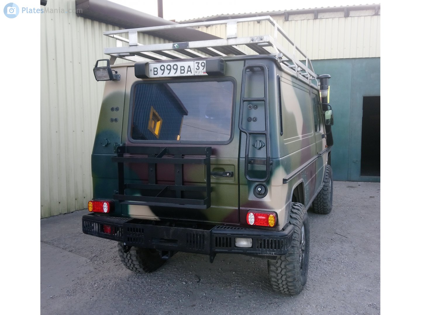 в 999 ва 39, Mercedes-Benz G-Klasse 