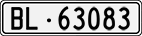 License plate of Switzerland, Cars
