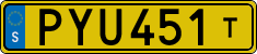 License plate of Sweden, Taxi