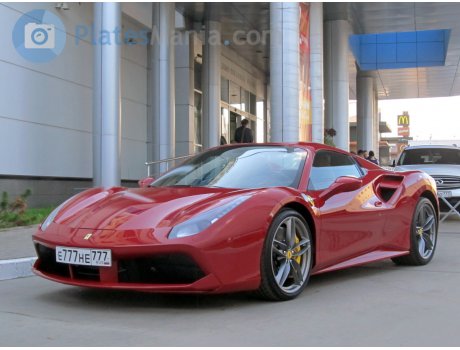 е777не777, Ferrari 488