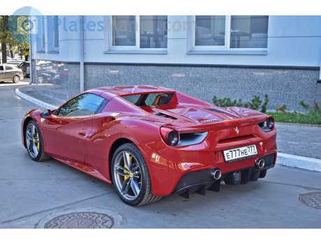 е777не777, Ferrari 488