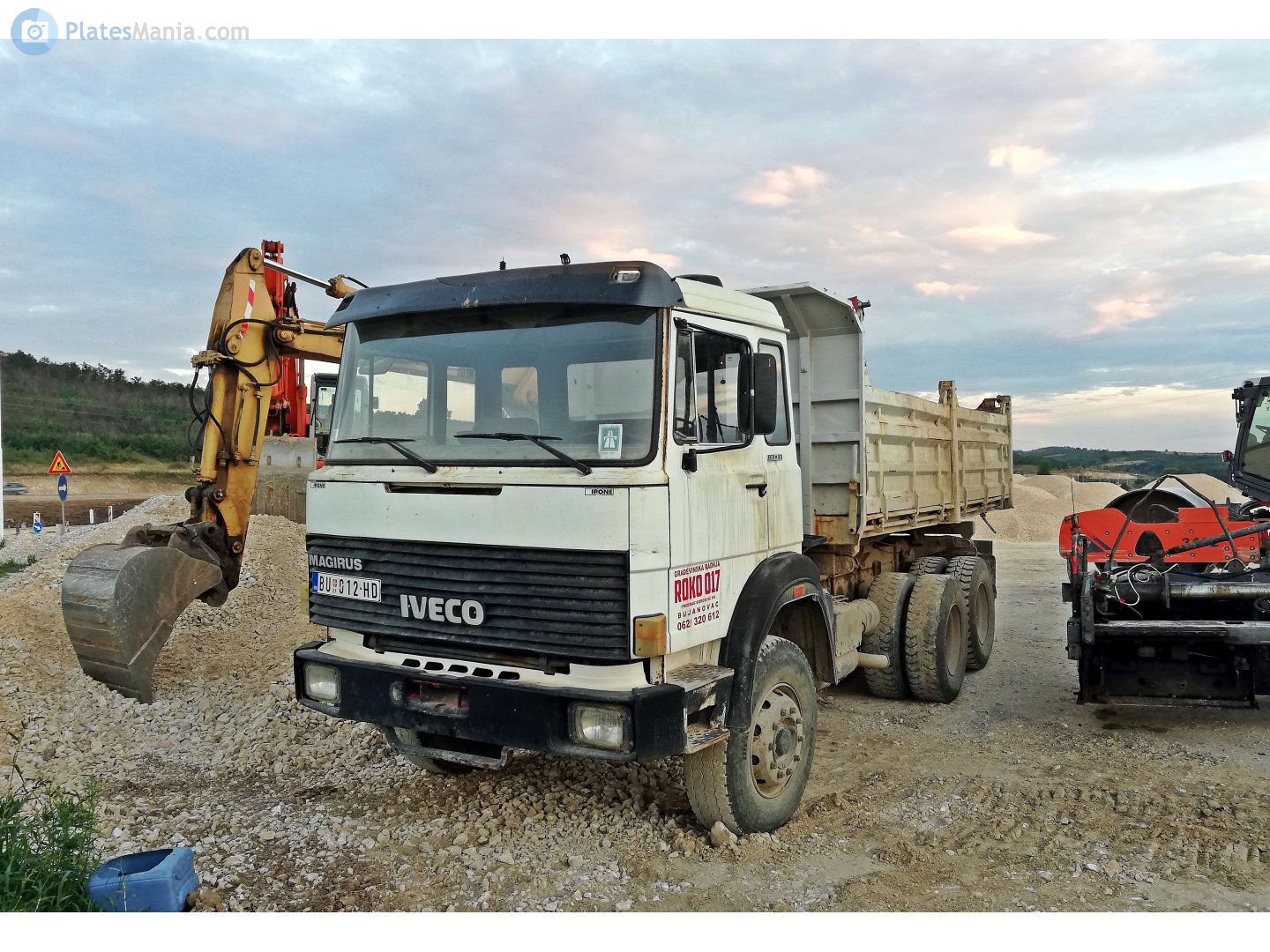 BU 012-HD, Iveco Magirus 320-33 