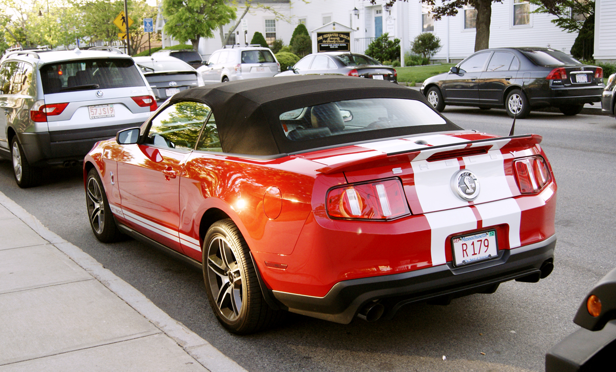 R 179, Ford Mustang 5th gen Shelby 2-door Coupé (S197), 1st facelift, 2010–2012