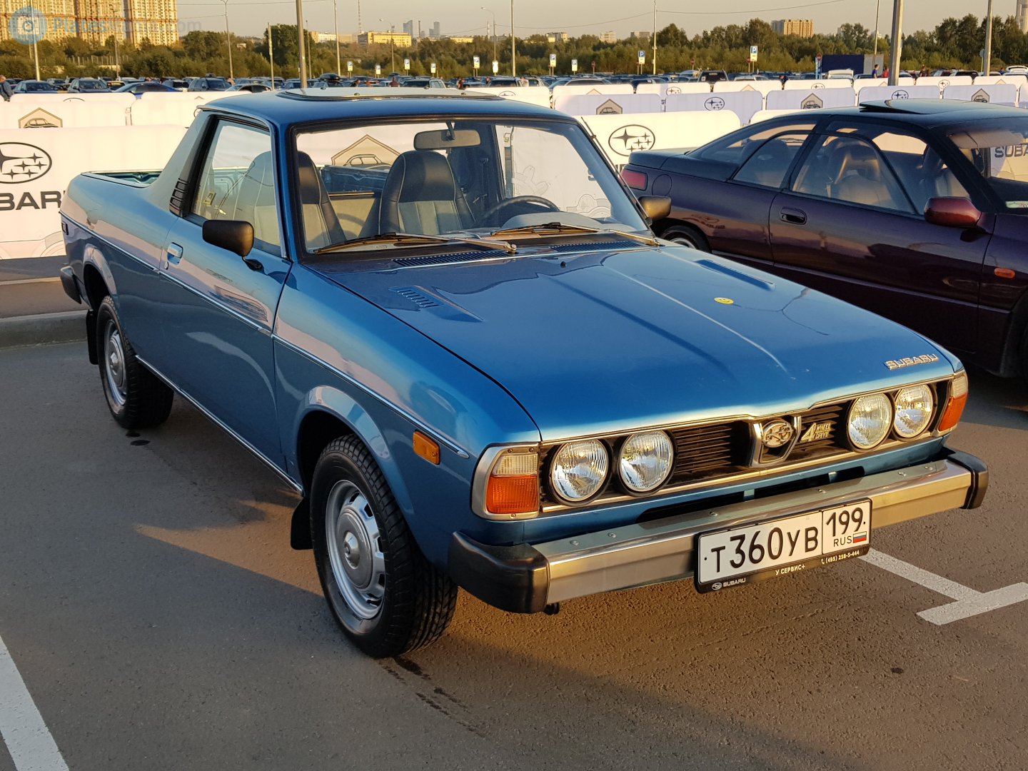 т 360 ув 199, Subaru BRAT / 284 / Brumby 1st gen, 1977–1981