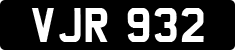 License plate of the United Kingdom, 1932 year system