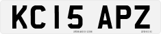 License plate of the United Kingdom, 2001 year system