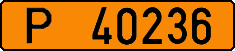 License plate Belarus, Foreign citizens and enterprises