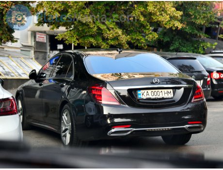 KA 0001 HM, Mercedes-Benz S-Klasse