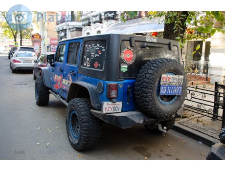 京Q·H1H97, Jeep Wrangler
