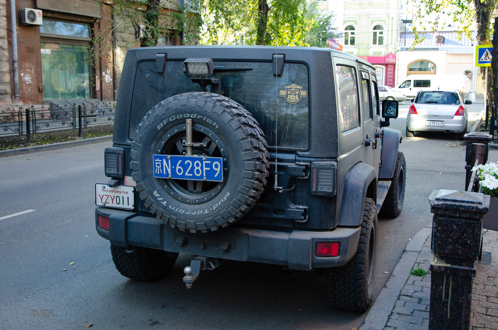 京N·628F9, Jeep Wrangler 3rd gen (don't set)