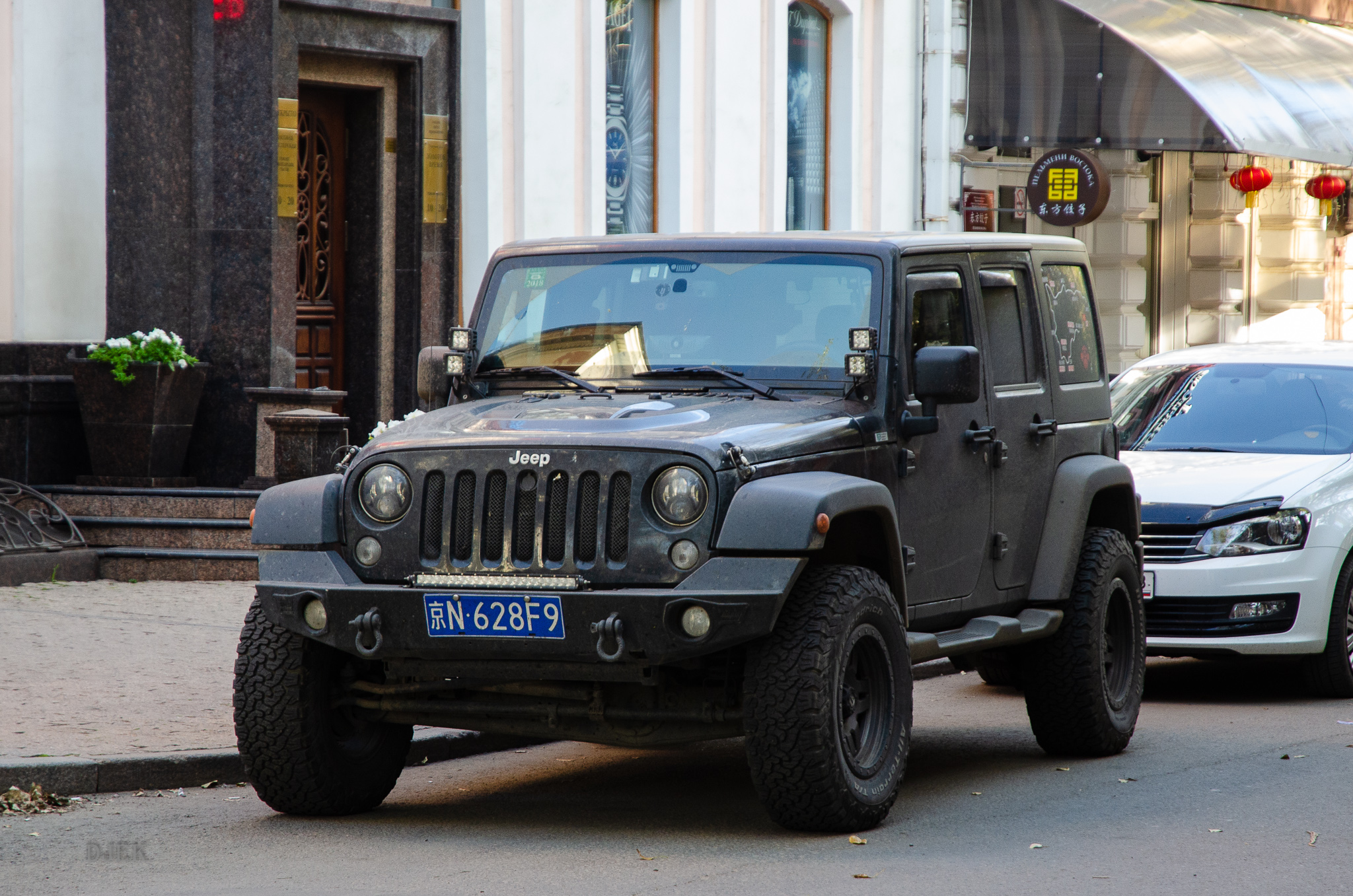 京N·628F9, Jeep Wrangler 3rd gen (don't set)