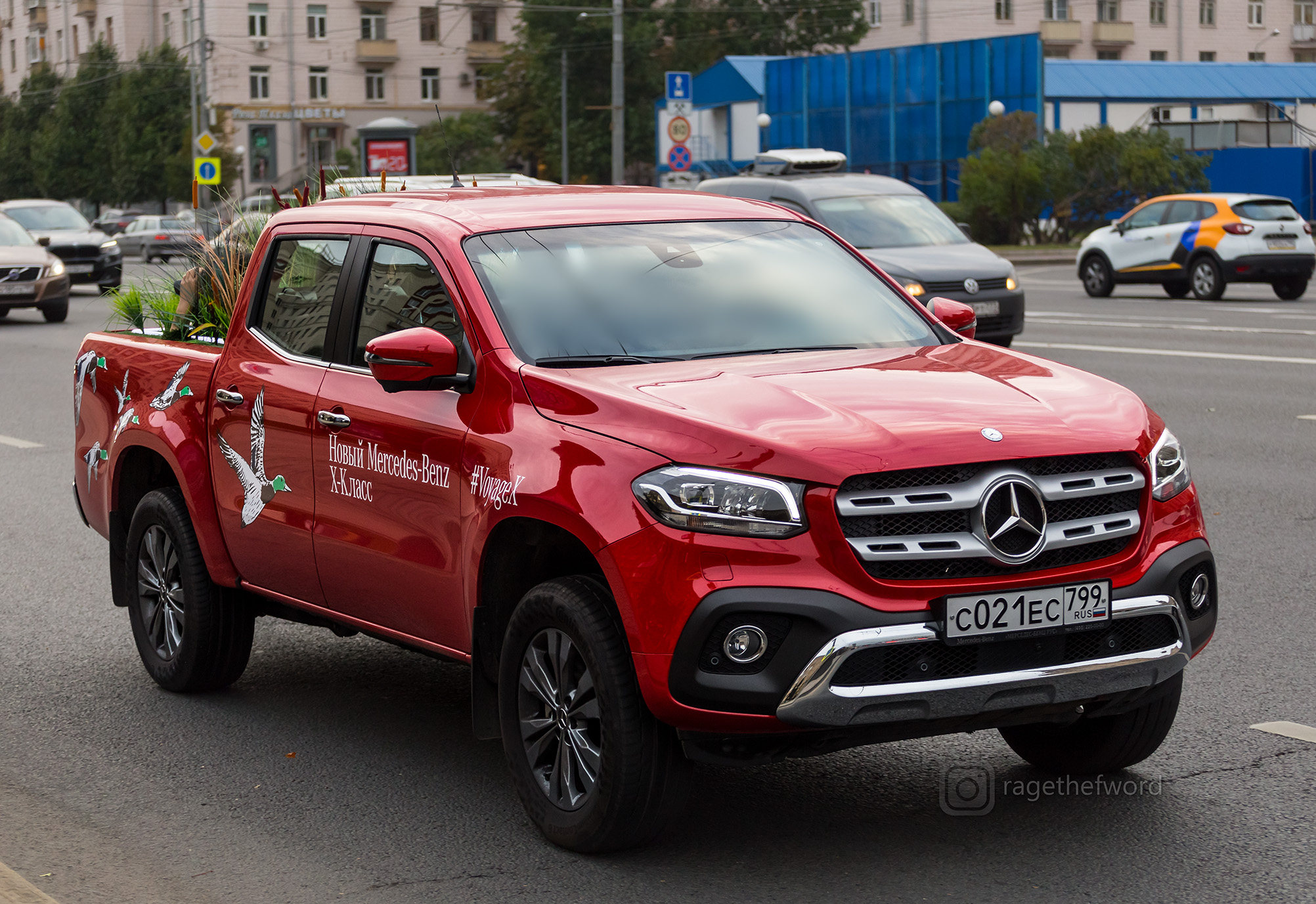 с 021 ес 799, Mercedes-Benz X-Klasse 1st gen (W470), 2017–2020