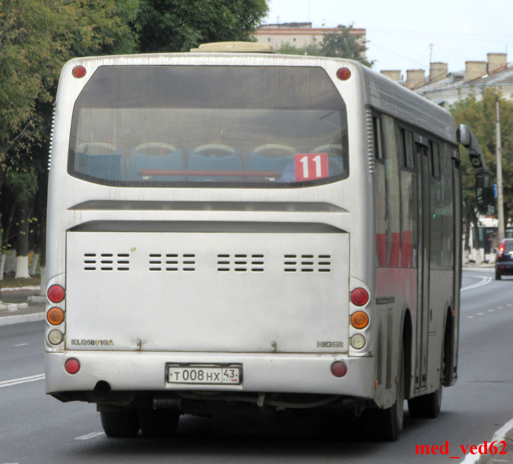 т 008 нх 43, Higer KLQ68**G 