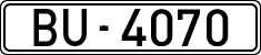 License plates of Spain, 1900 year series