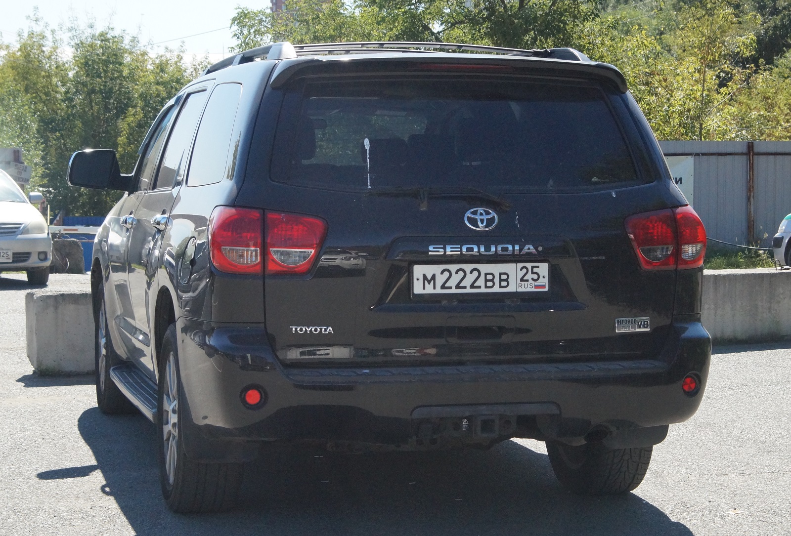 м 222 вв 25, Toyota Sequoia 2nd gen (XK60), 2007–2022