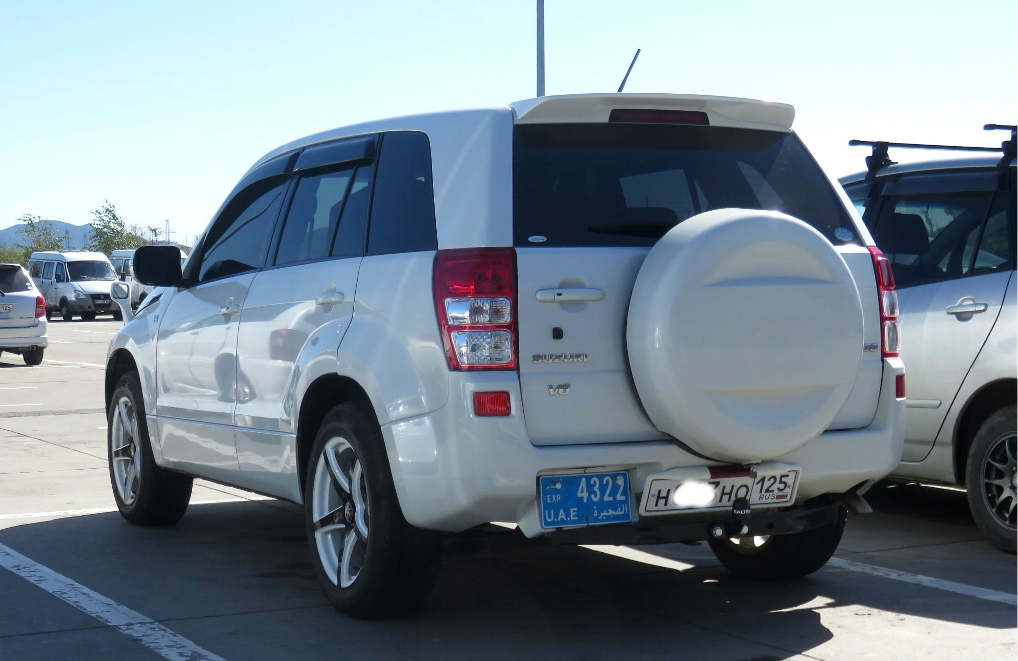 4322, License plate without vehicle 