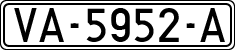 License plates of Spain, 1971 year series