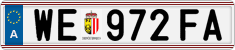 License plate of Austria, Regular plates