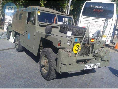 H 9890 BBB, Santana Land Rover 109 Militar