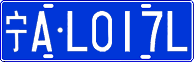 License plate of China, Cars