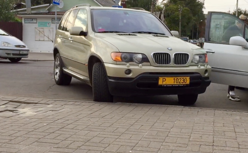 P 10230, BMW X5 1st gen (E53), 1999–2006