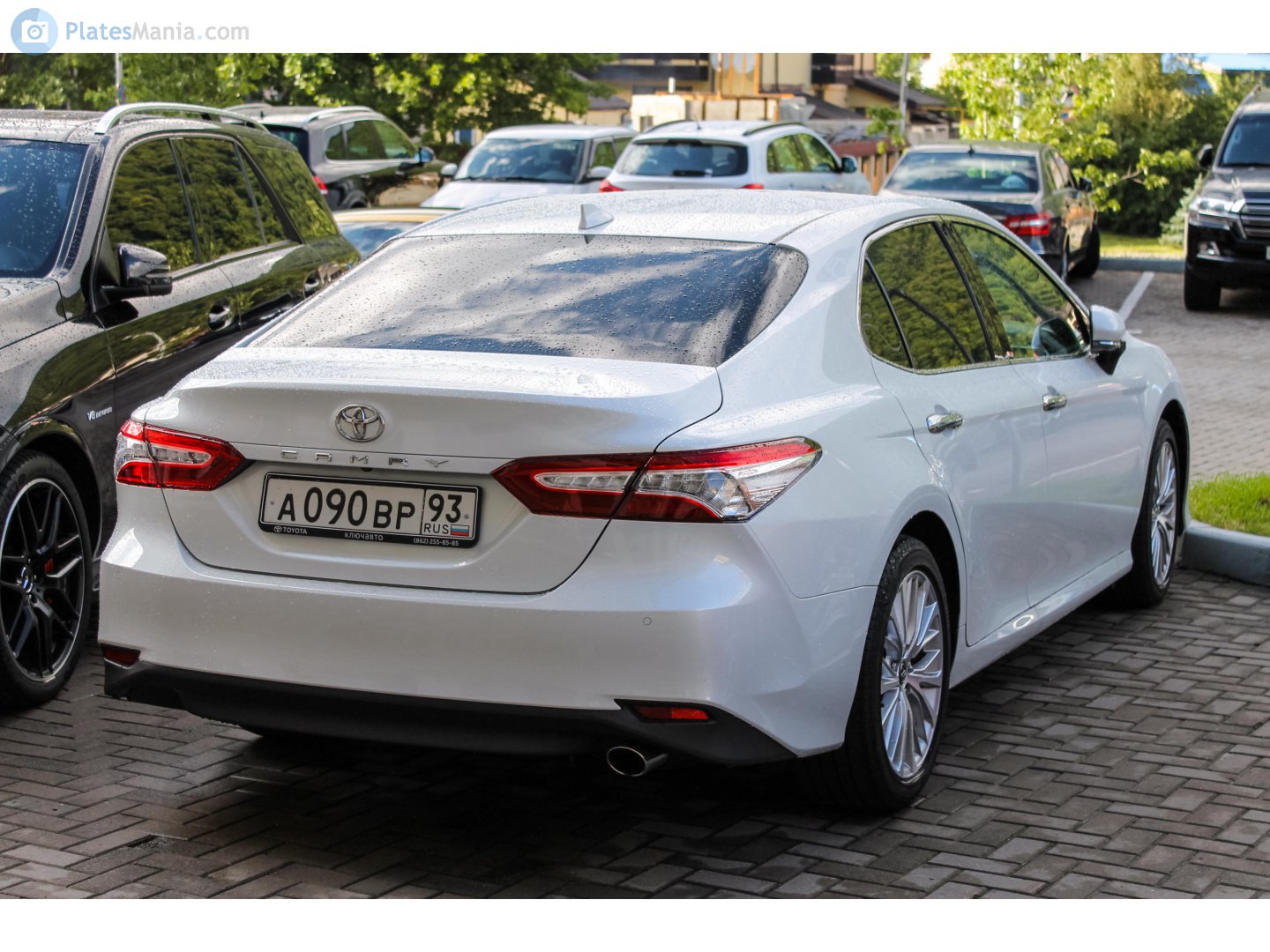 а 090 вр 93, Toyota Camry 8th gen (XV70), 2017–