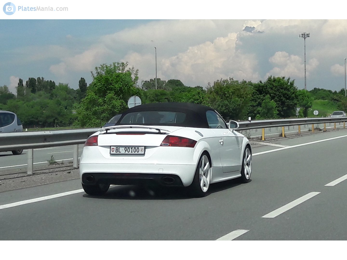 BL 90100, Audi TT 2nd gen Roadster (8J9), 2007–2014