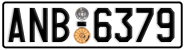 License plate of Greece, Cars